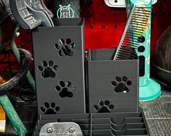 The Sheltie - Dog Grooming Brush and Wide Size Blade Holder, Simple Organizer |