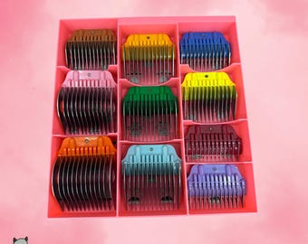 The King Charles Cavalier - Lay Flat Dog Grooming *Wide* Size Clipper Blade Comb Holder | up to 10 | Zolita