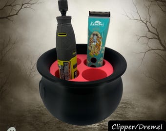 The Groomie (Cauldron) — Modular Tabletop Grooming Organizer (Outer Shell Only)
