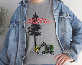 Funny Lumberjack Logging T-Shirt, Forester Tee, Forest Chainsaw Gift, Logger Shirt, Unique Gift, fathers day