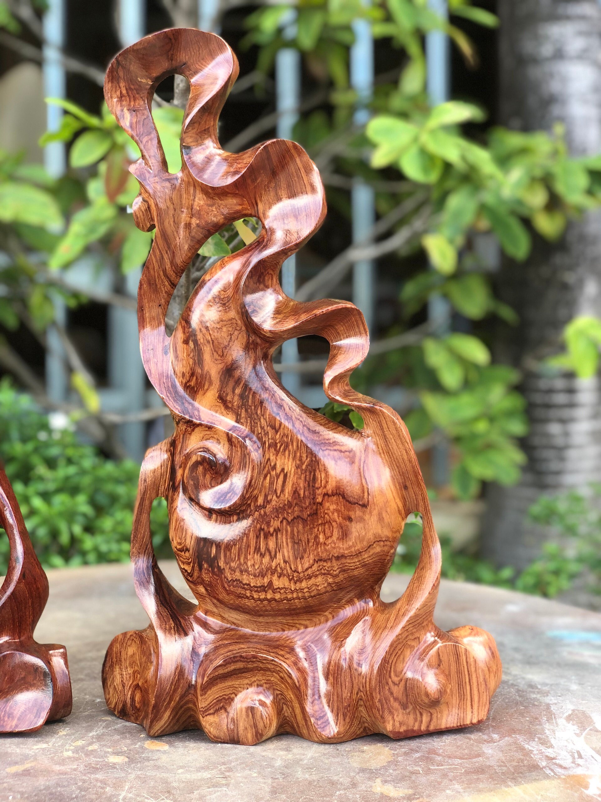 2PCS Wood Handmade Wood Carved Etsy 2PCS Wood Handmade Wood Carved Etsy