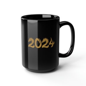 Chinese Dragon Lunar New Year Mug Chinese New Year 2024 Coffee Mug