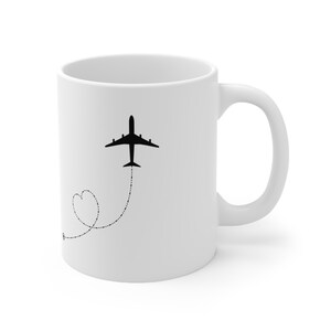 Wanderlust Adventure &quot;I Love to Travel&quot; coffee Mug: Sip, Explore, Repeat ceramic travel-themed coffeeMug 11oz