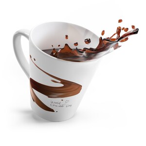 Chocolate Latte Mug Stylish Chocolate design mug for latte lover and choc-aholics! Birthday Gift