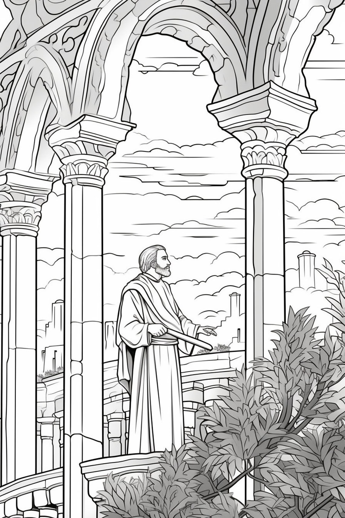 30 Bible Coloring Pages Christian Coloring Pages Coloring Page for