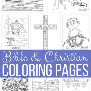 30 Bible Coloring Pages Christian Coloring Pages Coloring Page For Adults Coloring Page For Childs Instant Download