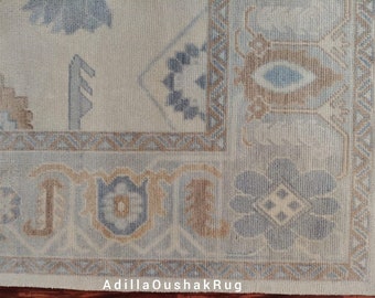 Oushak rugs living room pastel oushak rug 8x10