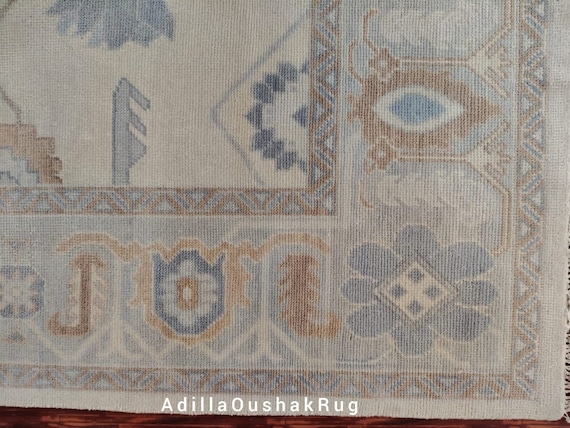 Oushak rugs living room pastel oushak rug 8x10