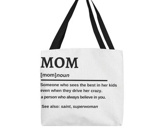 Borsa tote classica, regalo per la mamma, accessorio di moda, borsa essenziale per tutti i giorni, borsa elegante, madre alla moda, borsa versatile, stile senza tempo, must-have per la mamma