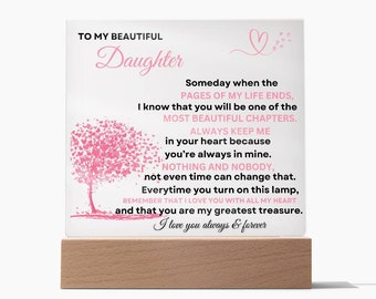 Daughter Acrylic Square Plaque