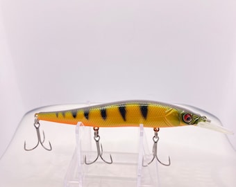 10 Wooden Jerkbait Fishing Lure for Musky and Pike 