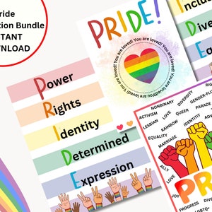 LGBTQ+ Pride Celebration-bundel (4 pagina's)