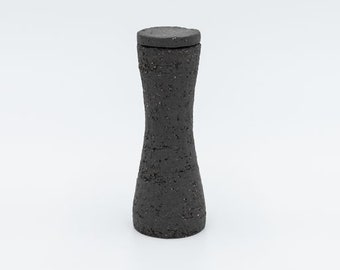 Handgefertigte Gewürzdose, minimalistycznisches Design Keramikgewürzdosen Set, Aufbewahrung für Salz und Pfeffer, einzigartige Gewürzbehälter