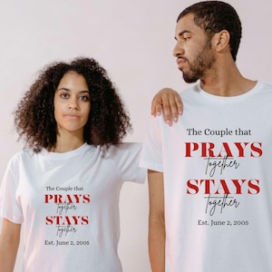 Couple Prays Stays Together svg png digital files, christian wedding prayer design, love gift, instant download, usa uk canada australia
