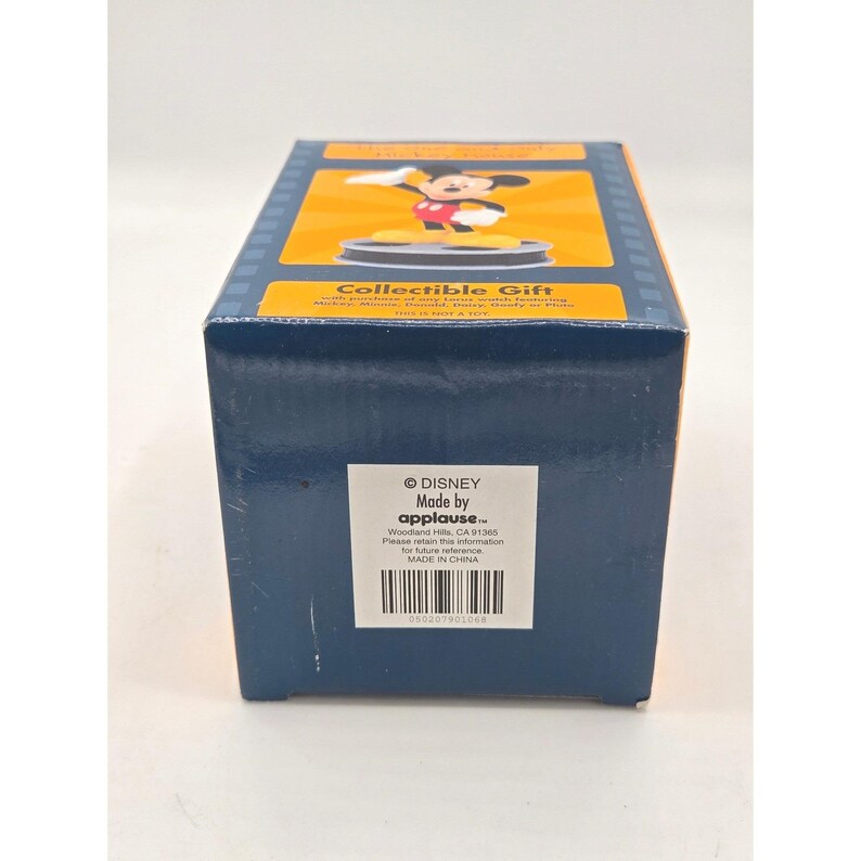 Item raro de colecionador da Disney: Estatueta do Mickey Mouse (Promocional) imagem 7
