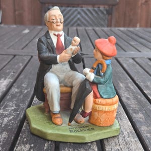 Norman rockwell the doctor and the doll - Etsy 日本