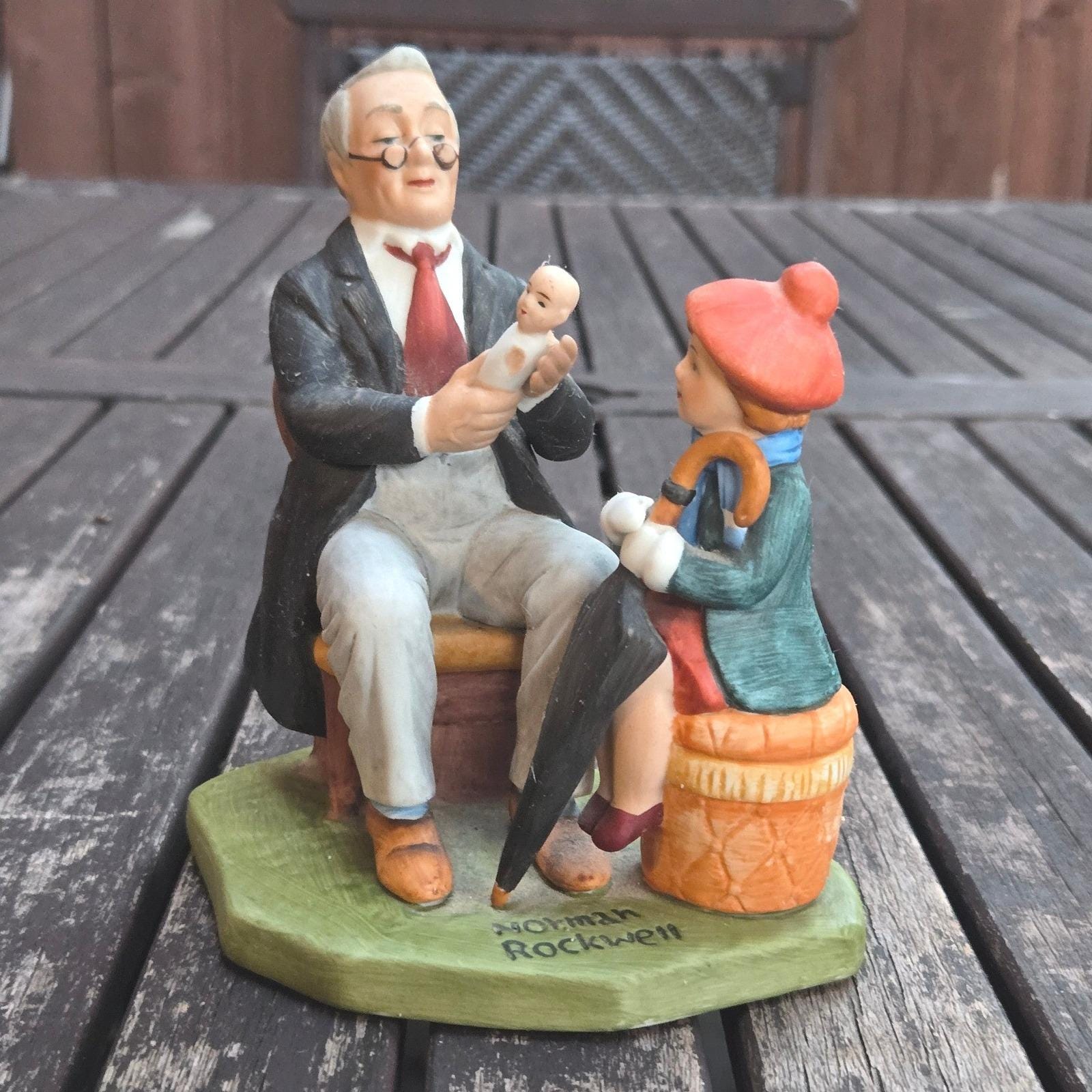 医療関係の方への贈り物！　ロックウェル Doctor and the Doll Norman rockwell the doctor and the doll - Etsy 日本