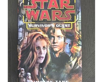 Star Wars: Survivor's Quest, primera edición firmada, tapa dura, Timothy Zahn, 2004 - sin certificado de autenticidad.