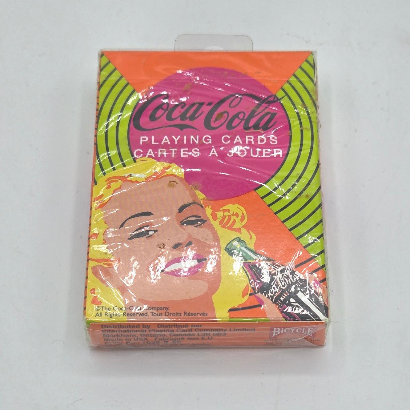 Coca-cola Playing Cards Vintage Sealed Bicycle Deck Collectible