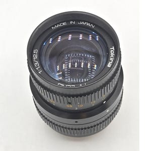 Vintage Tokina 12.5mm f/1.3 TV Lens - C-Mount Made in Japan image 1