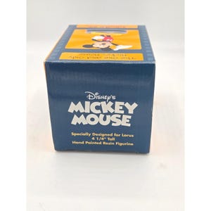 Item raro de colecionador da Disney: Estatueta do Mickey Mouse (Promocional) imagem 8