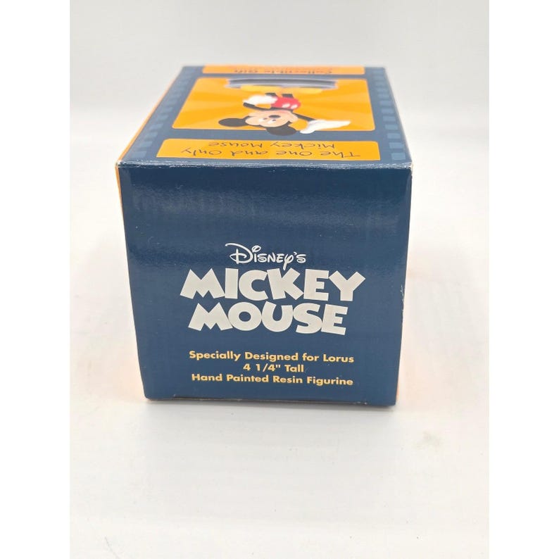 Item raro de colecionador da Disney: Estatueta do Mickey Mouse (Promocional) imagem 8