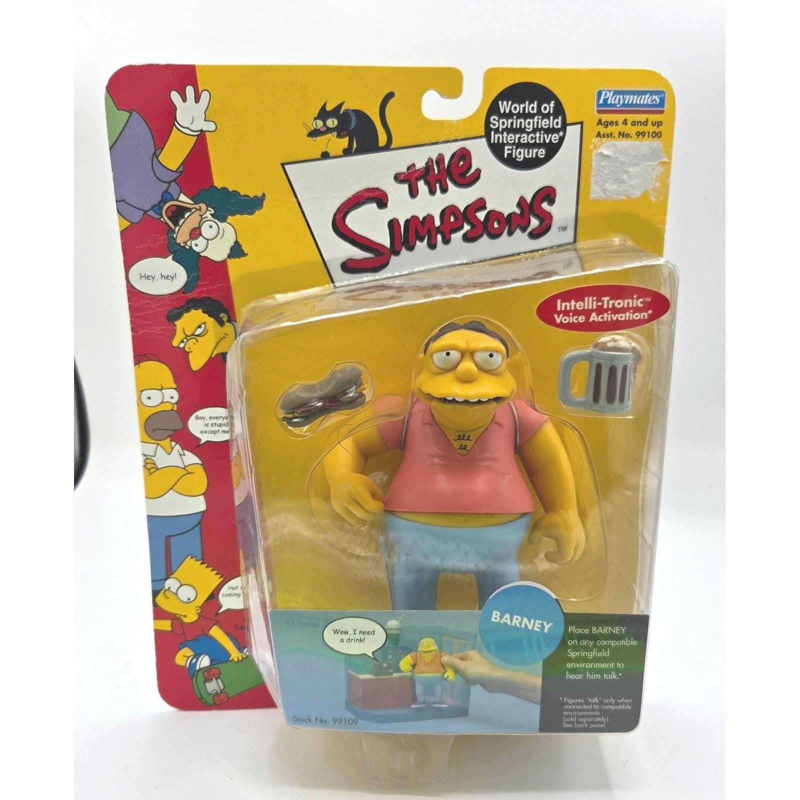 The Simpsons: World of Springfield Interactive Figure - Barney