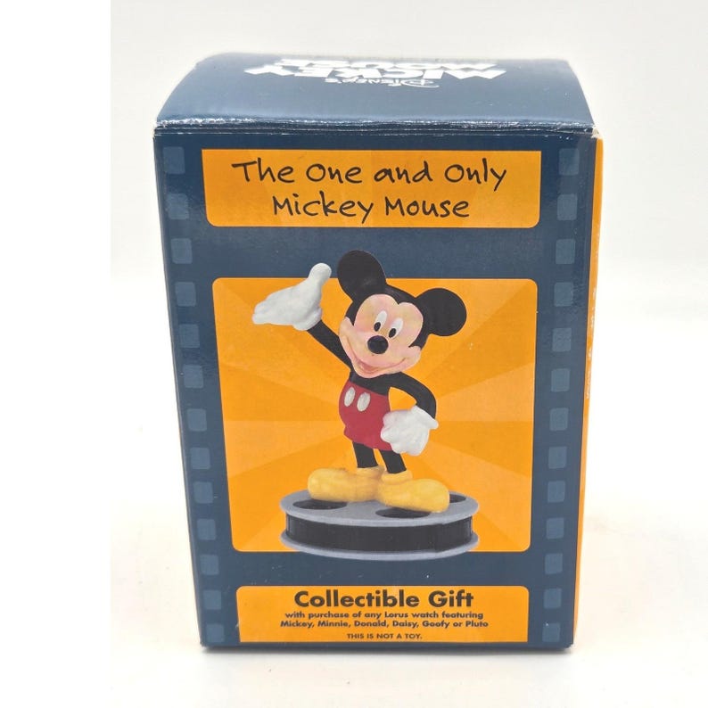 Item raro de colecionador da Disney: Estatueta do Mickey Mouse (Promocional) imagem 2
