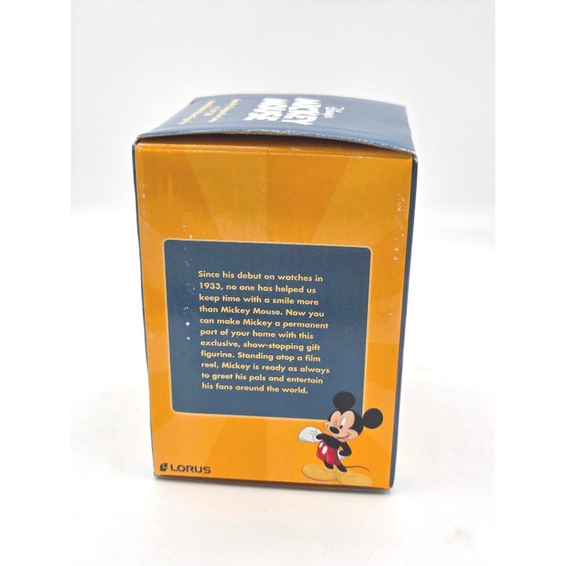 Item raro de colecionador da Disney: Estatueta do Mickey Mouse (Promocional) imagem 9
