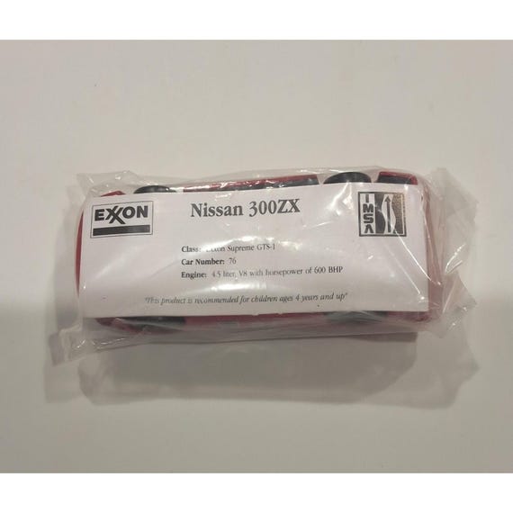 Nissan 300ZX Exxon IMSA GTS-1 #76 Race Car Diecast Model Red White