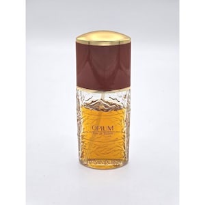 Vintage Yves Saint Laurent Opium Eau de Toilette EDT 1 fl oz - 30 ml 80 Full