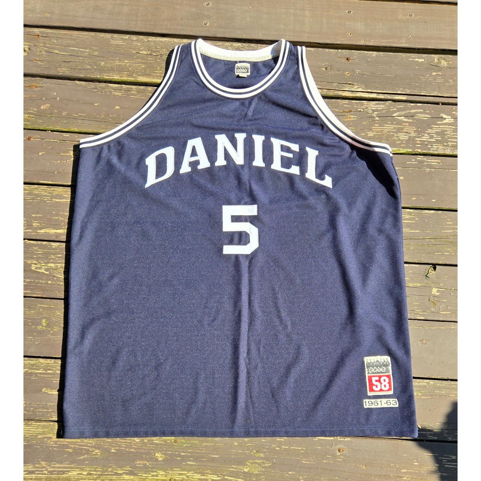 Daniel Maravich #5 Basketball Jersey High School Heritage Legends