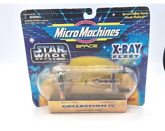 Star Wars Micro Machines X-ray Fleet Collection 1 - 4 Complete NIB