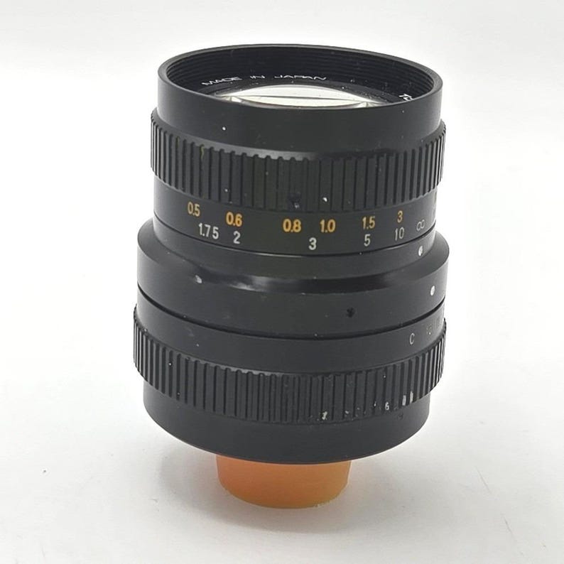 Vintage Tokina 12.5mm f/1.3 TV Lens - C-Mount Made in Japan image 4