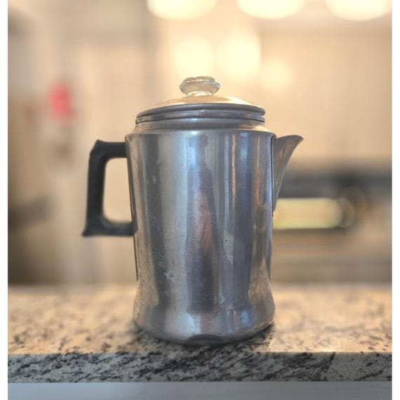 Vtg Maid of Honor Medium Weight Aluminum Sears 12 Cup Percolator Coffee Pot  - Etsy Israel