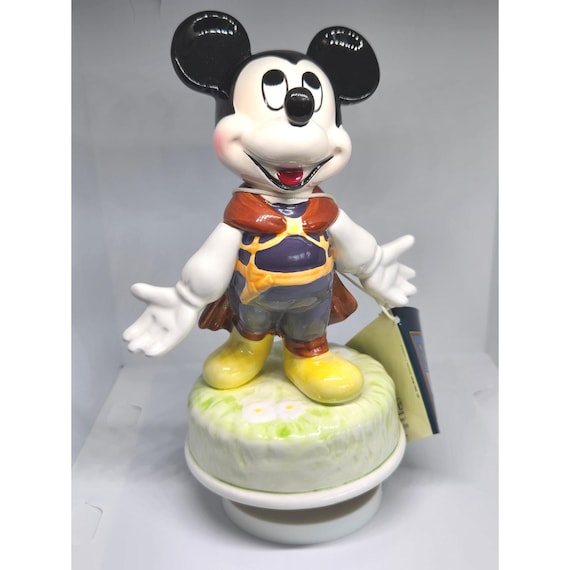 Vtg Disney Schmid Mickey Mouse Music Box (everything is Beautiful
