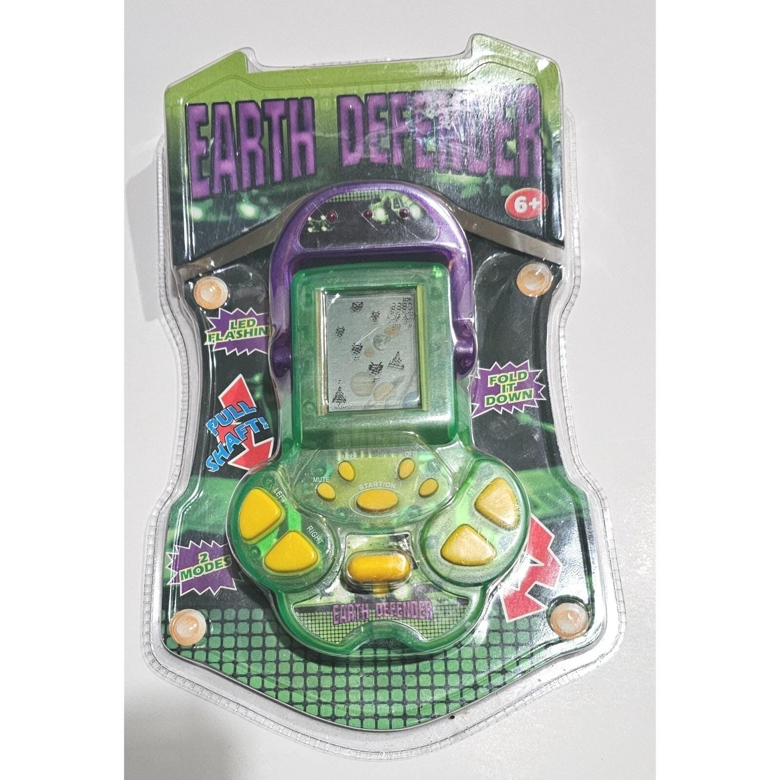 Vintage Earth Defender LCD Handheld Video Game New in Package