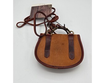 Vintage 1990 Timberland Weathergear Suede & Leather Crossbody Bag