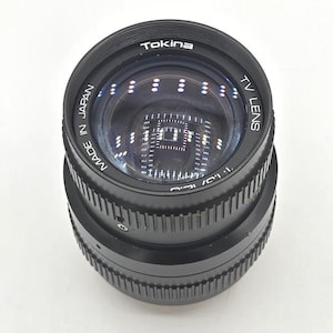 Vintage Tokina 12.5mm f/1.3 TV Lens - C-Mount Made in Japan image 2