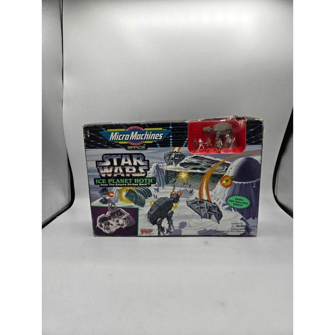 Star Wars Micro Machines Ice Planet Hoth Playset - Galoob 1994