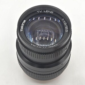 Vintage Tokina 12.5mm f/1.3 TV Lens - C-Mount Made in Japan image 3