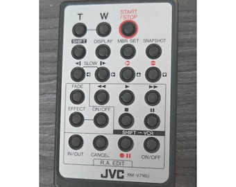 JVC RM-V716U Camcorder Remote Control - Genuine OEM Replacement
