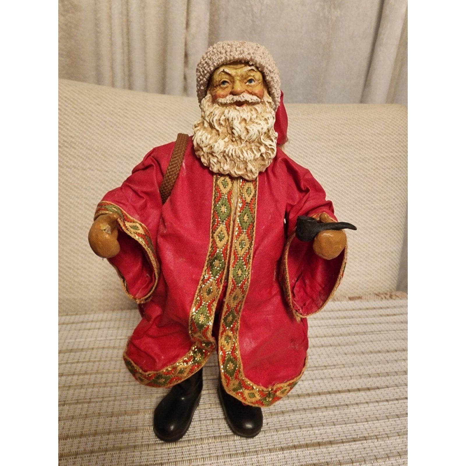 Possible Dreams Clothtique Old World Santa Figurine, 1988 (#713040