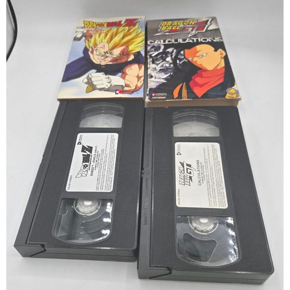 Dragon Ball Z VHS Tapes Bardock the Father of Goku & GT