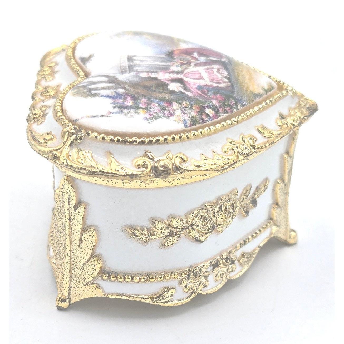 ✩希少品✩ヘレンド　ノエル　ハートボックス Collector's Heart Music Box: Plays Beethoven's 