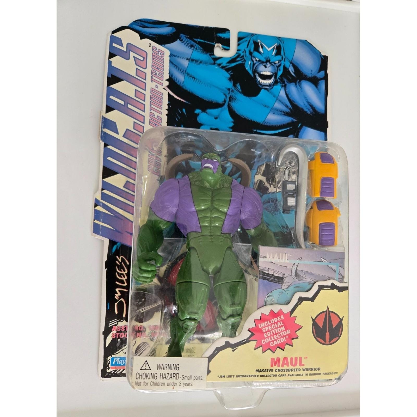 Wild C.A.T.S. Covert Action Teams Maul W/trading Card 1994 - Etsy