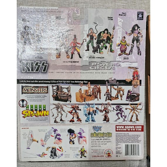 Mcfarlane KISS Psycho Circus Action Figure 2 Pack: Paul Stanley