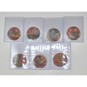 Vintage Japanese Menko Card Lot (Disney & Folk Heroes)