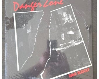 Dave Rudolf - Danger Zone (1985) Vinilo LP - Raro disco de indie rock AOR