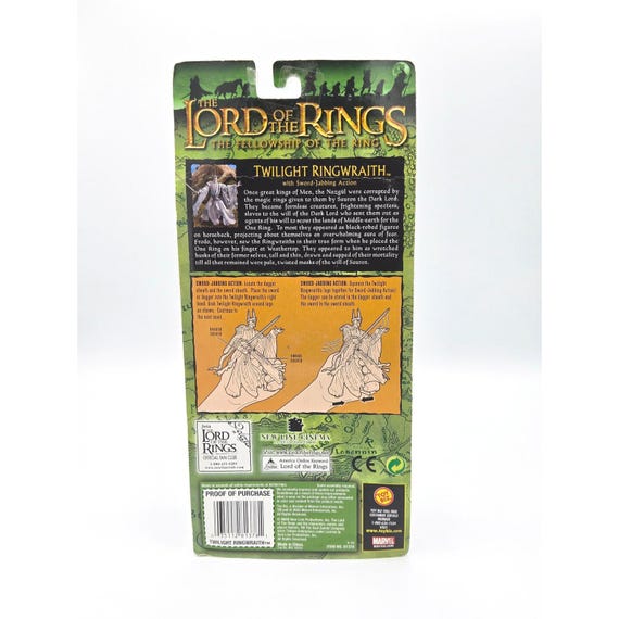 NEW Sealed Lord of the Rings Twilight Ringwraith Toybiz Action